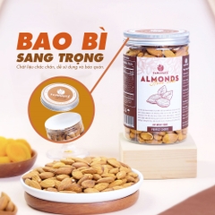 Hạt hạnh nhân sấy chín TANU NUTS, hạnh nhân rang Mỹ hạt ngũ cốc dinh dưỡng tốt cho bà bầu