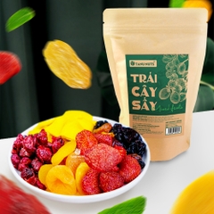 Trái cây sấy dẻo TANU NUTS 400g mix 5 loại hoa quả sấy dẻo tốt cho bà bầu, ăn kiêng giảm cân.