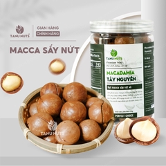 Hạt macca nứt vỏ TANU NUTS, hạt mắc ca Tây Nguyên đã rang sấy tốt cho bà bầu