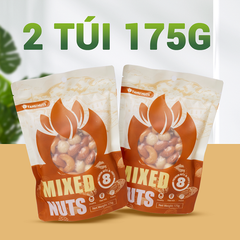Hạt dinh dưỡng mix 8 loại TANU NUTS, ngũ cốc granola siêu hạt ăn kiêng giảm cân, ngũ cốc bà bầu