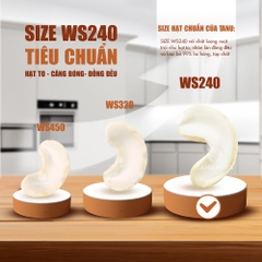 Hạt điều tươi sống TANU NUTS, hạt điều vỡ Bình Phước làm sữa, nấu ăn, làm bánh