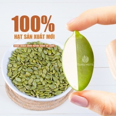 Hạt bí sống TANU NUTS túi 500g, hạt bí xanh tách vỏ Ấn Độ, làm sữa, nấu ăn tốt cho bà bầu, bé