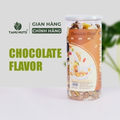 Granola siêu hạt TANU NUST 35% yến mạch, ngũ cốc granola ăn kiêng dinh dưỡng giảm cân gym yoga hũ 500g