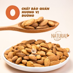 Hạt hạnh nhân sấy chín TANU NUTS, hạnh nhân rang Mỹ hạt ngũ cốc dinh dưỡng tốt cho bà bầu