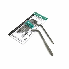 Bộ lục giác chữ L nhãn hiệu Kingmu được sản xuất từ hợp kim thép đặc biệt bền bỉ.