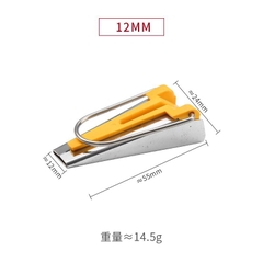 Bộ CỮ ỦI VIỀN BÀN LÀ dụng cụ làm ủi viền bằng nhựa và kim loại, đủ size gập viền vải dùng trong ngành may mặc