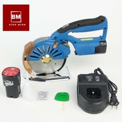 Máy cắt vải cầm tay pin sạc lưỡi 125mm Cheering RCS125B siêu bén, tiện lợi trong cắt may công nghiệp
