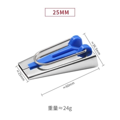 Bộ CỮ ỦI VIỀN BÀN LÀ dụng cụ làm ủi viền bằng nhựa và kim loại, đủ size gập viền vải dùng trong ngành may mặc
