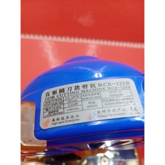 Máy cắt vải cầm tay pin sạc lưỡi 125mm Cheering RCS125B siêu bén, tiện lợi trong cắt may công nghiệp