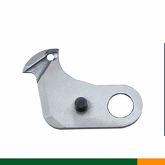 Dao cắt chỉ 1 kim JUKI 8700-7 dao động 110-40052, dao tĩnh D2406-555, yếm dao 110-40201 strongh tem vàng (GIÁ 1 Cái)