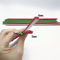 Xốp dán gá dưỡng lập trình, dán cữ trần đè dài 28cm, rộng 0.5cm, dày 1ly, 2ly, 3 ly, 4ly dùng trong ngành may(GIÁ 1 HỘP)