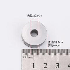Suốt 1 kim Ổ NHỎ VÁT CẠNH, đường kính 2.1cm dùng cho máy may 1 kim công nghiệp loại đẹp(GIÁ 1 CÁI)