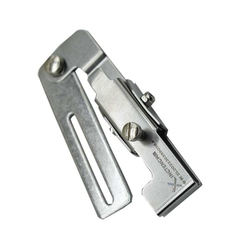 Cữ tra dây khoá kéo ĐA NĂNG KIỂU MỚI, chạy dây khoá máy may dùng cho máy may 1 kim công nghiệp (Tặng kèm 02 ốc bắt cữ)