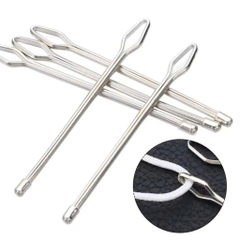 Dụng cụ kẹp luồn chun bằng thép, Nhíp luồn chun, Xỏ chun, giúp việc luồn chun dễ dàng hơn(GIÁ 1 CÁI)