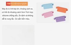 CỮ NHỰA NAM CHÂM ĐÔI T2, CÓ THƯỚC ĐO 50MM dùng để căn góc, căn thẳng, giúp cố định đường may (Gía 1 cái)