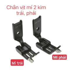 Chân vịt S570 DAYU MÍ 2 KIM TRÁI, PHẢI được dùng cho máy 2 kim công nghiệp LOẠI XỊN (giá 1 cái)