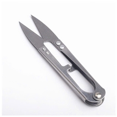 Kéo bấm chỉ AKTION NHỎ INOX TRẮNG AK-805S, dài 10.8cm siêu sắc, nhỏ gọn