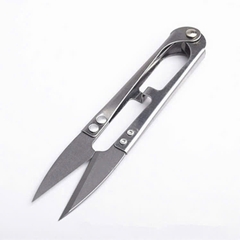 Kéo bấm chỉ AKTION NHỎ INOX TRẮNG AK-805S, dài 10.8cm siêu sắc, nhỏ gọn