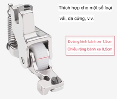 Chân vịt tra khóa CHỐNG NHĂN S518L ĐIỀU CHỈNH DÂY KHÓA 2-4mm dùng cho máy may 1 kim công nghiệp (giá 1 cái)