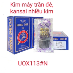 Kim Tiger UO*113#N dùng cho máy kansai trần chun NHIỀU KIM (VỈ 10 CÁI)