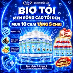 COMBO 10 CHAI BIO TỎI 500ML - TẶNG 5 CHAI