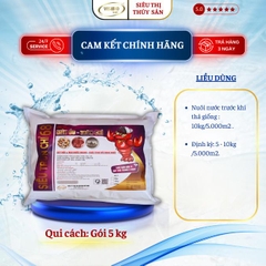 COMBO MUA 10 TẶNG 3 - SIÊU TRÙN CHỈ 68 - GÓI 5KG - GÂY MỒI, THỨC ĂN TỰ NHIÊN CHO VUÔNG QUẢNG CANH