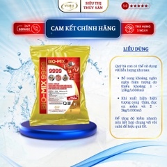 BIOMIX 9999  BAO 10KG - KHOÁNG TẠT CHO TÔM, TĂNG KIỀM, CỨNG VỎ NHANH, KHẮC PHỤC HIỆN TƯỢNG TÔM MỀM VỎ, KHÓ LỘT