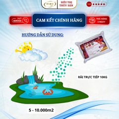 COMBO MUA 10 TẶNG 3 - SIÊU TRÙN CHỈ 68 - GÓI 5KG - GÂY MỒI, THỨC ĂN TỰ NHIÊN CHO VUÔNG QUẢNG CANH