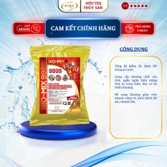 BIOMIX 9999  BAO 10KG - KHOÁNG TẠT CHO TÔM, TĂNG KIỀM, CỨNG VỎ NHANH, KHẮC PHỤC HIỆN TƯỢNG TÔM MỀM VỎ, KHÓ LỘT