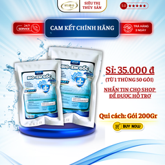 BIO EM GỐC - BIO MART - GÓI BỘT 200GR - MEN VI SINH CÔ ĐẶC, SINH KHỐI LỚN, TIẾT KIỆM CHI PHÍ XỬ LÝ NƯỚC HIỆU QUẢ.