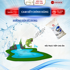 THỨC ĂN HỖN HỢP CHO CÁ LÓC REDSTAR V01 -CL - 40 ĐỘ ĐẠM- BAO 25 KG
