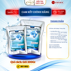 BIO EM GỐC - BIO MART - GÓI BỘT 200GR - MEN VI SINH CÔ ĐẶC, SINH KHỐI LỚN, TIẾT KIỆM CHI PHÍ XỬ LÝ NƯỚC HIỆU QUẢ.