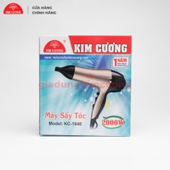 Máy Sấy Tóc 2 Chiều Nóng Lạnh Công Suất Lớn 2000W - Máy Sấy Tóc Kim Cương 1640