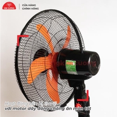 Quạt Công Nghiệp B5 5 Cánh - Quạt Cây Đứng Kim Cương [Bảo Hành Chính Hãng 12 Tháng]
