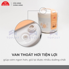 Nồi Cơm Điện Kim Cương - Nắp Gài Chống Dính 2.2 Đến 2.8 Lít [Chính Hãng]