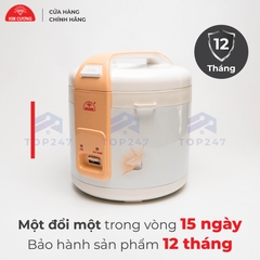 Nồi Cơm Điện Kim Cương - Nắp Gài Chống Dính 2.2 Đến 2.8 Lít [Chính Hãng]