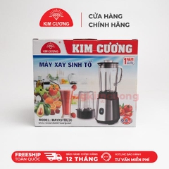 Máy Xay Sinh Tố Cao Cấp Kim Cương - 2 Cối Đa Năng [Bảo Hành Chính Hãng 1 Đổi 1]