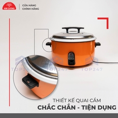 Nồi Cơm Điện Kim Cương - Nắp Rời 8 Lít [Chính Hãng]