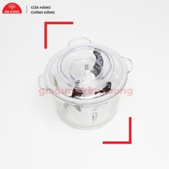 Máy Xay Thịt Đa Năng 2 Lít Kim Cương - 4 Lưỡi Dao Thép Không Gỉ [Bảo Hành 1 Đổi 1]