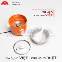 Nồi Cơm Điện mini Kim Cương 0.3 Lít Nắp Rời