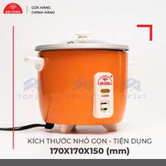 Nồi Cơm Điện mini Kim Cương 0.3 Lít Nắp Rời