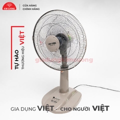 Quạt Lỡ Kim Cương - Quạt Đứng Lỡ B4 Ống Nhựa [Bảo Hành Chính Hãng 12 Tháng]