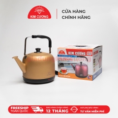 Ấm Đun Nước 6 Lít Kim Cương - Đun Nhanh [Bảo Hành Chính Hãng 12 Tháng]
