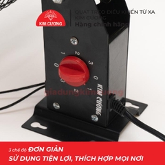 Quạt Treo Tường 2 Dây Kim Cương - Quạt Treo Tường Công Nghiệp [Bảo Hành 12 Tháng]