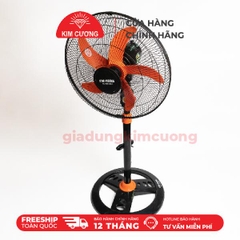Quạt Công Nghiệp B5 5 Cánh - Quạt Cây Đứng Kim Cương [Bảo Hành Chính Hãng 12 Tháng]