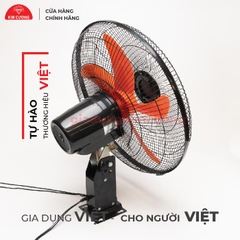 Quạt Treo Tường 2 Dây Kim Cương - Quạt Treo Tường Công Nghiệp [Bảo Hành 12 Tháng]