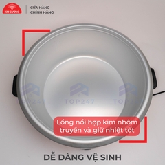 Nồi Cơm Điện Kim Cương - Nắp Rời 5.6 Lít [Chính Hãng]