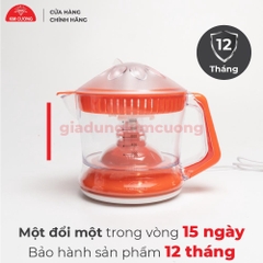 Máy Vắt Cam Tự Động 2 Chiều - Máy Ép Cam Kim Cương 1 Lít Tiện Lợi [Bảo Hành 1 Đổi 1]