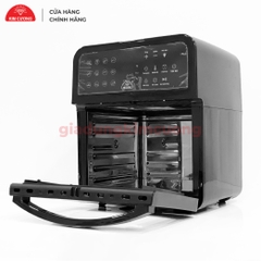 Nồi Chiên Không Dầu Kim Cương - Dung Tích 12 Lít [Bảo Hành Chính Hãng 1 Đổi 1]