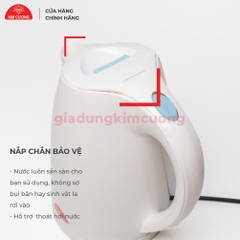 Ấm Đun Siêu Tốc Kim Cương 1.8 Lít Nhựa Cao Cấp [Bảo Hành Chính Hãng 12 Tháng]